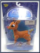 Rudolph (Deluxe Talking, Light-Up Nose) from Rudolph - Large Figures manufactured by Memory Lane [Front]
