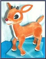 Rudolph (Deluxe Talking, Light-Up Nose) from Rudolph - Large Figures manufactured by Memory Lane [Loose]