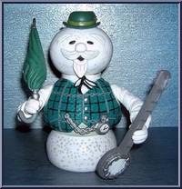 Sam the Snowman from Rudolph - Series 1: Island of Misfit Toys manufactured by Memory Lane [Loose]