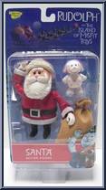 Santa (with Spotted Elephant) from Rudolph - Series 1: Island of Misfit Toys manufactured by Memory Lane [Front]