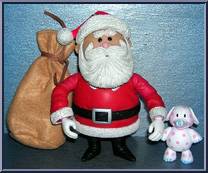 Santa (with Spotted Elephant) from Rudolph - Series 1: Island of Misfit Toys manufactured by Memory Lane [Loose]