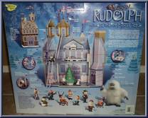 Santa's Castle (Window Box) (Foreman, Mrs Claus, Casual Santa) from Rudolph - PVC Boxed Sets manufactured by Memory Lane [Back]