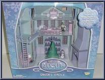 Santa's Castle (Window Box) (Foreman, Mrs Claus, Casual Santa) from Rudolph - PVC Boxed Sets manufactured by Memory Lane [Front]