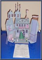 Santa's Castle (Window Box) (Foreman, Mrs Claus, Casual Santa) from Rudolph - PVC Boxed Sets manufactured by Memory Lane [Loose]