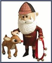 Skinny Santa from Rudolph - Series 2: Island of Misfit Toys manufactured by Memory Lane [Loose]