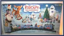 Rudolph's Red Nosed Express (4 Foot) from Rudolph - Interactive Toys manufactured by Memory Lane [Back]