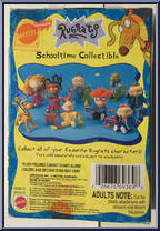 Schooltime Reptar from Rugrats - Dolls manufactured by Mattel [Back]
