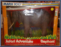 Elephant from Safari Adventure - Animals manufactured by Marx [Front]