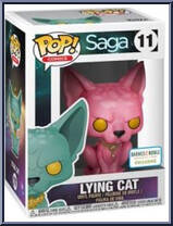 Lying Cat (Pink) from Saga - Pop! Vinyl Figures manufactured by Funko [Front]