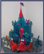 Crystal Castle from Saga of Crystar - Playsets manufactured by Remco [Loose]