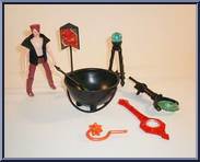 Spell of the Evil Wizard from Saga of Crystar - Playsets manufactured by Remco [Loose]