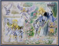 Cygnus Hyoga (God Cloth) from Saint Seiya Myth Cloth - Basic Series manufactured by Bandai [Back]