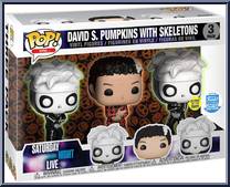 David S. Pumpkins with Skeletons (Glows in the Dark) from Saturday Night Live - Pop! Sets manufactured by Funko [Front]