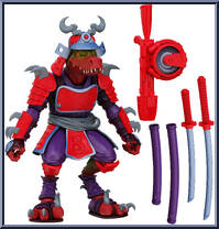 Sokudo Legion (Samurai Raptor) from Saurozoic Warriors - Basic Series manufactured by Boss Fight Studio [Loose]