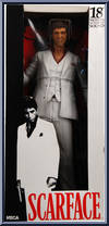 Tony Montana (White Suit) from Scarface - 18" Scale manufactured by Neca [Front]