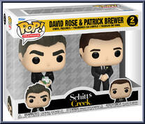 Davis Rose & Patrick Brewer (Wedding Outfits) from Schitt's Creek - Pop! Sets manufactured by Funko [Front]