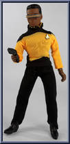 Lt. Commander Geordi La Forge from Sci-Fi - Star Trek manufactured by Mego 2018 [Loose]