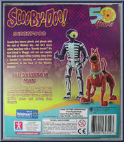 Scooby and the Skeleton Man from Scooby-Doo! - 50 Years manufactured by Character Options [Back]