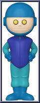 Charlie the Robot (Chase) from Scooby-Doo! - Rewind manufactured by Funko [Loose]