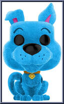 Scooby-Doo (Flocked) (Blue) Action Figure