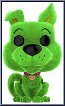 Scooby-Doo (Flocked) (Lime) Action Figure