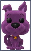 Scooby-Doo (Flocked) (Purple) Action Figure