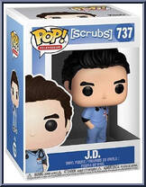 J.D. from Scrubs - Pop! Vinyl Figures manufactured by Funko [Front]