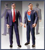 Clark Kent - Superman from Secret Files - Series 2: Unmasked manufactured by DC Direct [Loose]