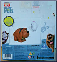 Duke & Gidget from Secret Life Of Pets - Basic Series manufactured by Spinmaster [Back]