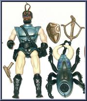 Mantor and Raplor from Sectaurs - Beasts manufactured by Coleco [Loose]