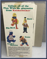 Bert from Sesame Street - Basic Series manufactured by Knickerbocker [Back]