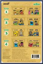 Alligator King & The 7th Son from Sesame Street - ReAction Figures manufactured by Super7 [Back]