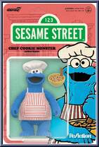 Chef Cookie Monster from Sesame Street - ReAction Figures manufactured by Super7 [Front]