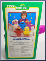 Musical Baby Honker from Sesame Street - Plush manufactured by Tyco [Back]