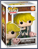 Meliodas (with Hawk) from Seven Deadly Sins - Pop! Vinyl Figures manufactured by Funko [Front]