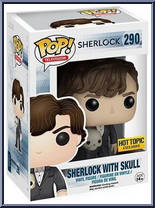 Sherlock with Skull from Sherlock - Pop! Vinyl Figures manufactured by Funko [Front]
