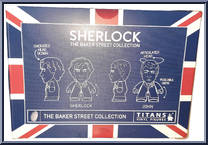 Sherlock / John from Sherlock - 4.5" Scale manufactured by Titan Merchandise [Back]