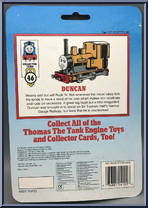 Duncan from Shining Time Station - Basic Series manufactured by ERTL [Back]