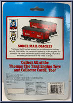 Sodor Mail Coaches from Shining Time Station - Basic Series manufactured by ERTL [Back]