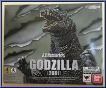 Godzilla 2001 from S.H. MonsterArts - Godzilla manufactured by Bandai [Front]