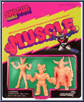 Great Mazinger / Minerva X / General of Darkness from Shogun - M.U.S.C.L.E. manufactured by Super7 [Front]