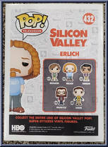Erlich from Silicon Valley - Pop! Vinyl Figures manufactured by Funko [Back]