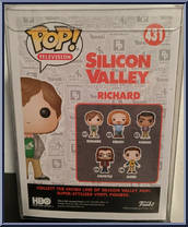 Richard from Silicon Valley - Pop! Vinyl Figures manufactured by Funko [Back]