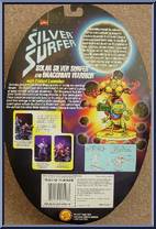 Solar Silver Surfer with Draconian Warrior from Silver Surfer - Alien Fighters manufactured by Toy Biz [Back]