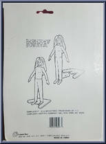 Girl #4 from Simplicity Fashion Designer Dolls - Basic Series manufactured by Lanard Toys [Back]