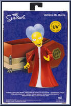 Vampire Mr. Burns from Simpsons - Premium manufactured by Jakks Pacific [Back]