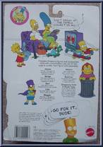 Lisa Simpson from Simpsons - Basic Series manufactured by Mattel [Back]