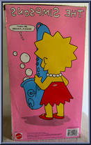 Lisa (Bubble Blowin') from Simpsons - Dolls manufactured by Mattel [Back]