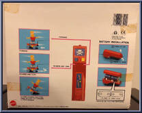 Skateboard Bart from Simpsons - Remote Control manufactured by Mattel [Back]