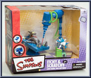 Itchy and Scratchy (Spay Anything) from Simpsons - Box Sets manufactured by McFarlane [Front]